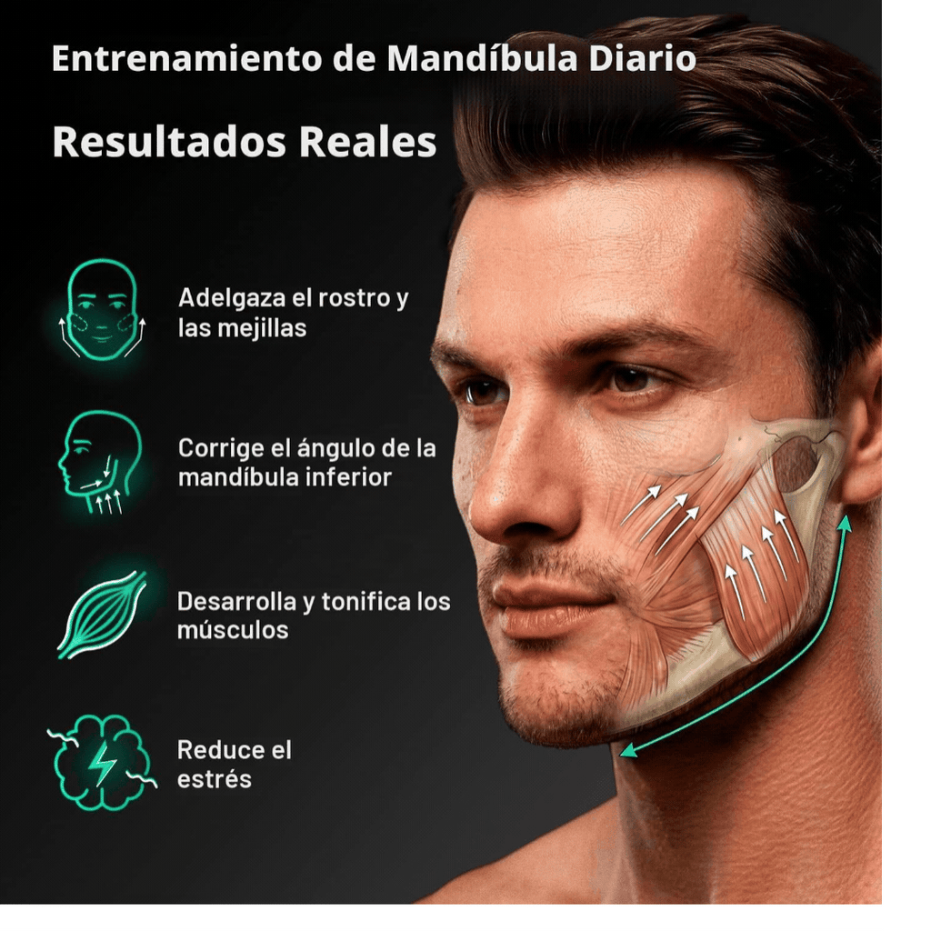JAW TRAINER — Ejercitador de Mandíbula Profesional